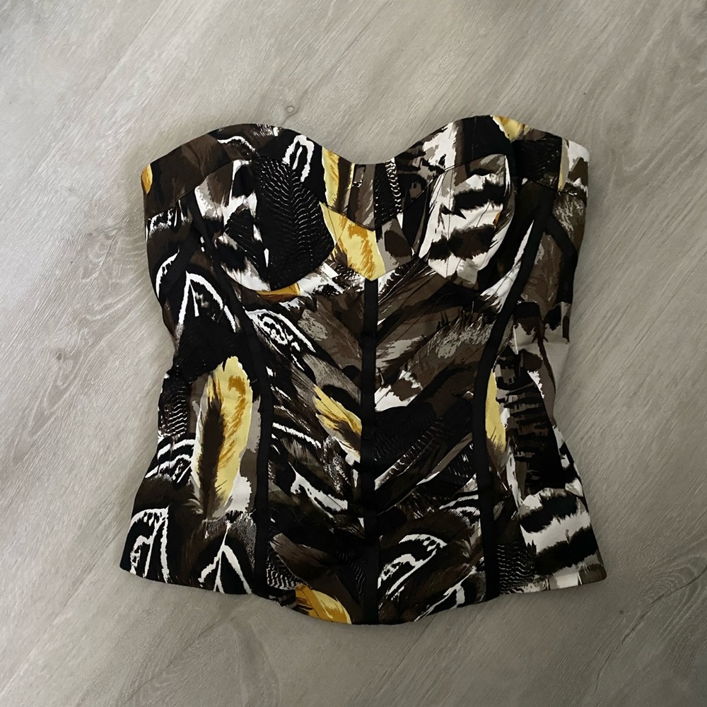 Strapless cute work top